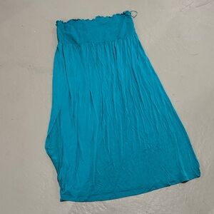 Penningtons Teal A-Line Skirt